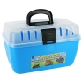 Контейнер для переноски мелких грызунов "Twister", цвет: голубой, 28 см х 18 см х 17 см х 17 см Производитель: Китай инфо 11493a.