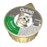 Консервы для кошек "Оскар", нежный паштет с кроликом, 75 г 93 ккал Вес: 75 гр инфо 985k.