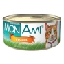 Консервы для кошек "MonAmi", нежный паштет с курицей, 325 г 93 ккал Вес: 325 гр инфо 4566b.