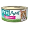Консервы для кошек "MonAmi", нежный паштет с телятиной, 325 г 93 ккал Вес: 325 гр инфо 4567b.
