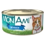 Консервы для кошек "MonAmi", нежный паштет с ягненком, 325 г 93 ккал Вес: 325 гр инфо 4568b.
