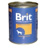 Консервы для собак "Brit", говядина и печень, 850 г компоненты, положительно влияющие на иммунитет инфо 11232f.